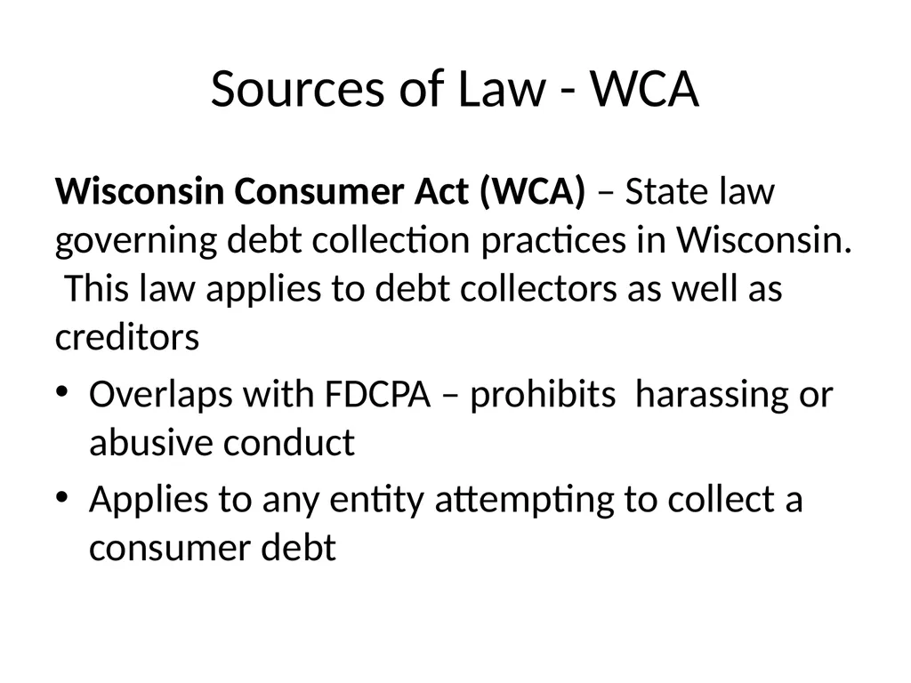 Consumer Law 2021 Guiding Principles Consumer and - slide 6 of 27