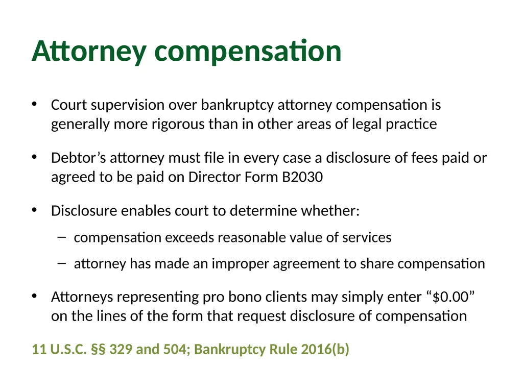 Module 2: Pre-Filing Considerations Pro Bono - slide 62 of 63