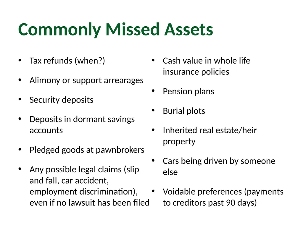Module 2: Pre-Filing Considerations Pro Bono - slide 13 of 63