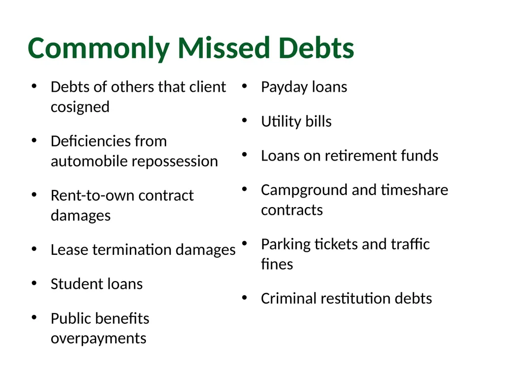 Module 2: Pre-Filing Considerations Pro Bono - slide 14 of 63