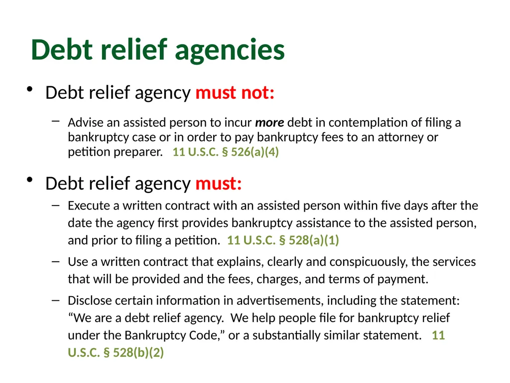 Module 2: Pre-Filing Considerations Pro Bono - slide 61 of 63