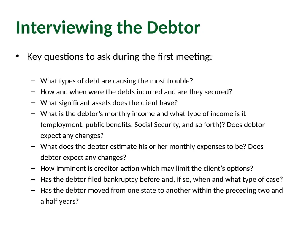Module 2: Pre-Filing Considerations Pro Bono - slide 6 of 63