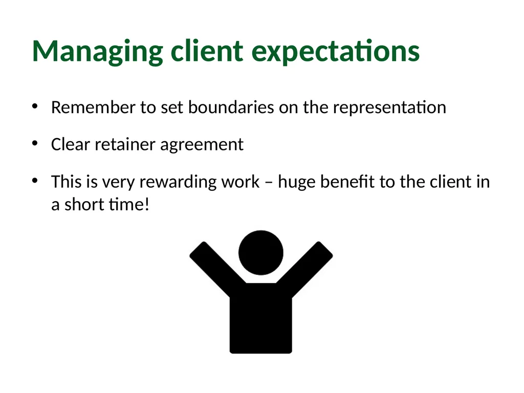 Module 2: Pre-Filing Considerations Pro Bono - slide 63 of 63