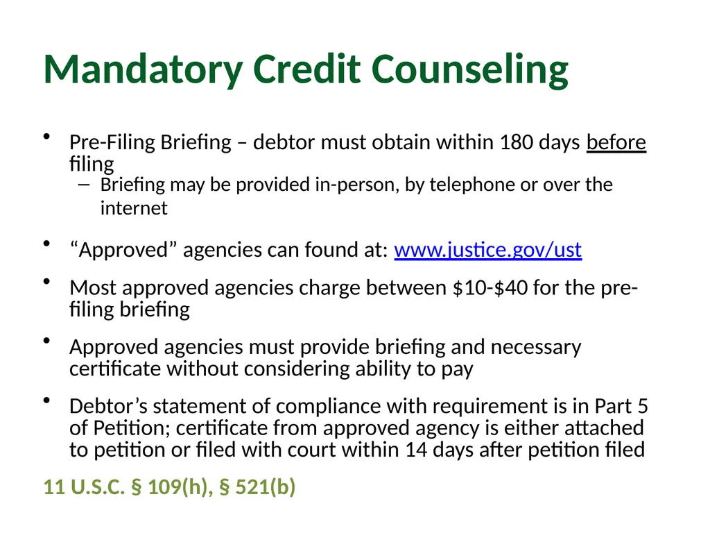 Module 2: Pre-Filing Considerations Pro Bono - slide 50 of 63