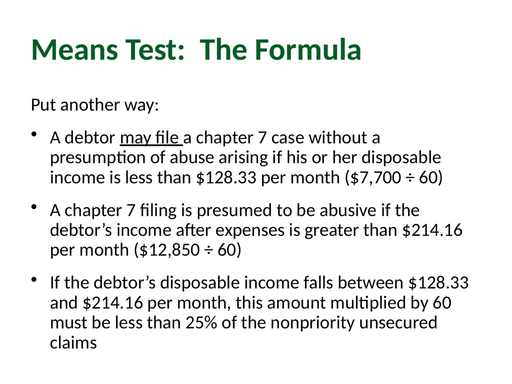 Module 2: Pre-Filing Considerations Pro Bono - slide 25 of 63