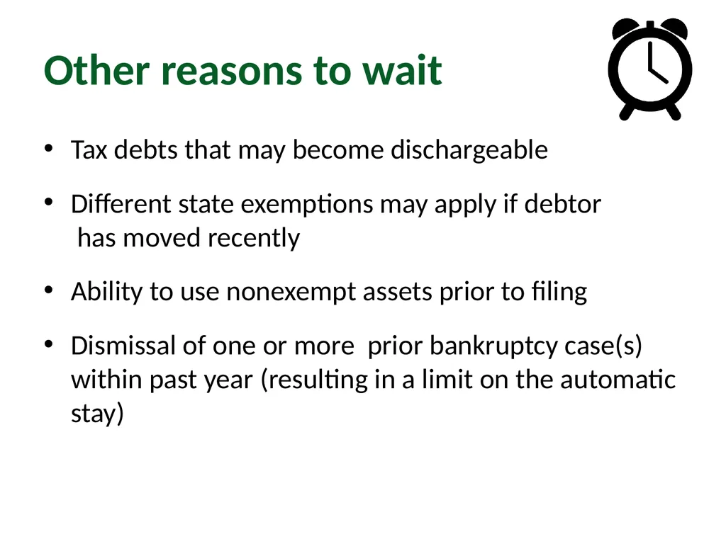 Module 2: Pre-Filing Considerations Pro Bono - slide 38 of 63