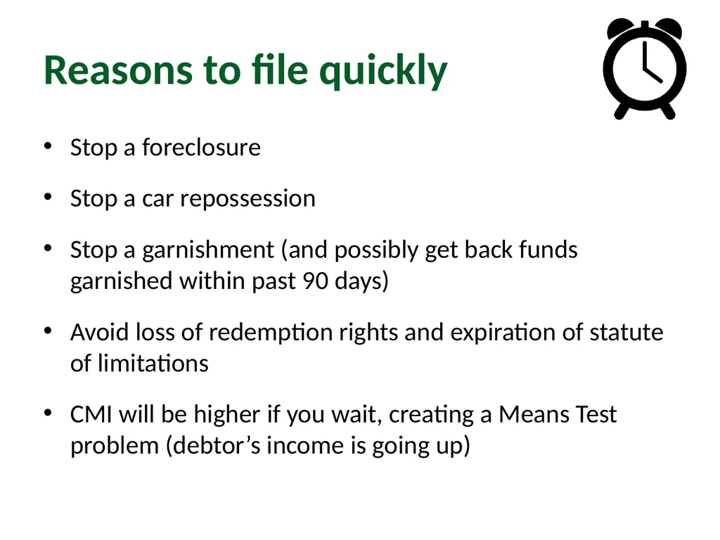 Module 2: Pre-Filing Considerations Pro Bono - slide 41 of 63