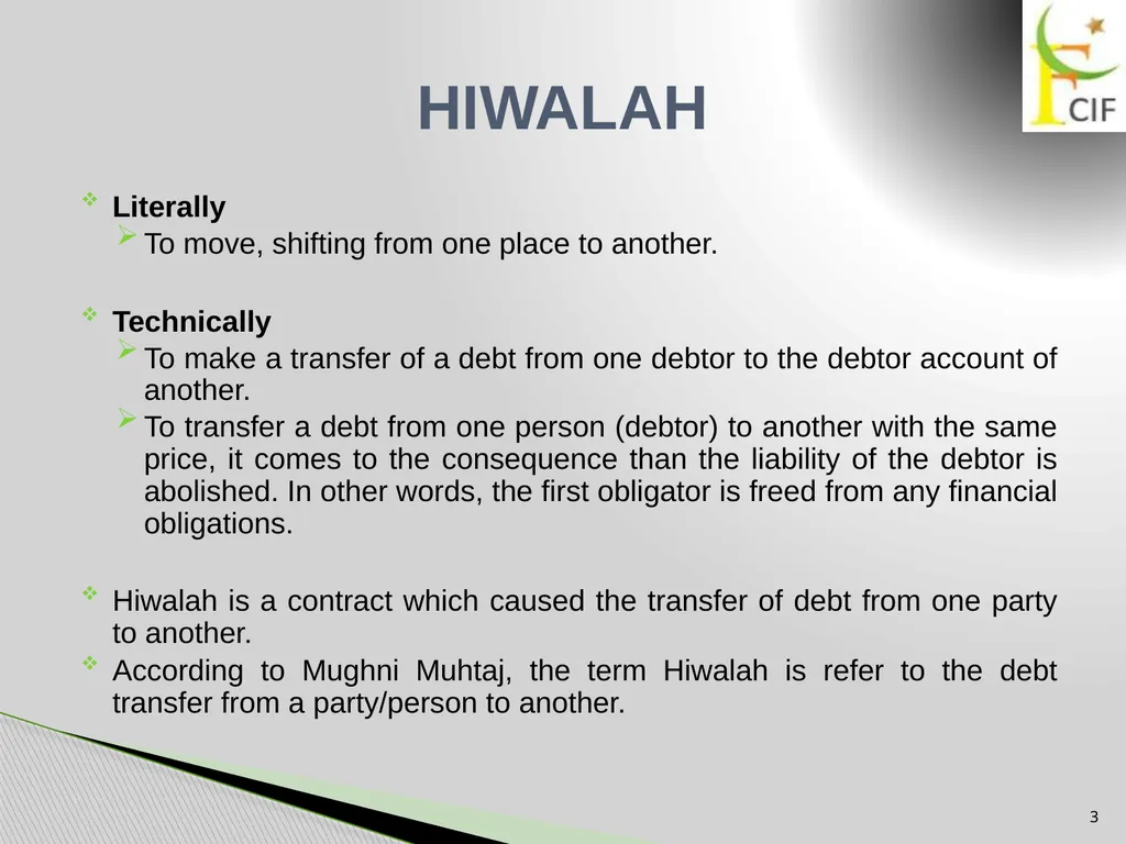 HIWALAH Adopted from open source lecture of - slide 3 of 17
