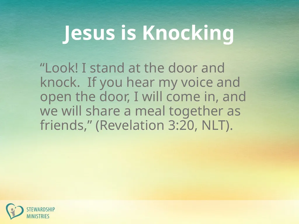A Heart for Christ TRACY B. JOHN One of the - slide 20 of 21