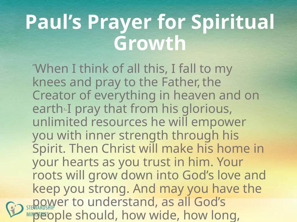 A Heart for Christ TRACY B. JOHN One of the - slide 18 of 21