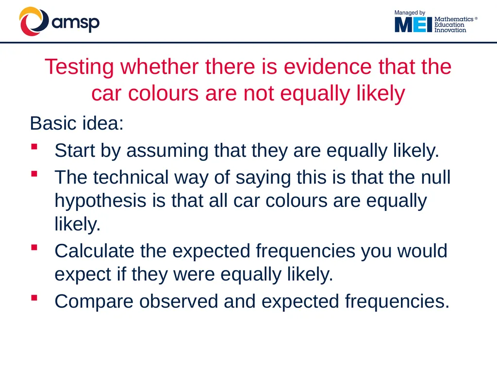 Understanding and using the Chi-Squared test in - slide 13 of 39
