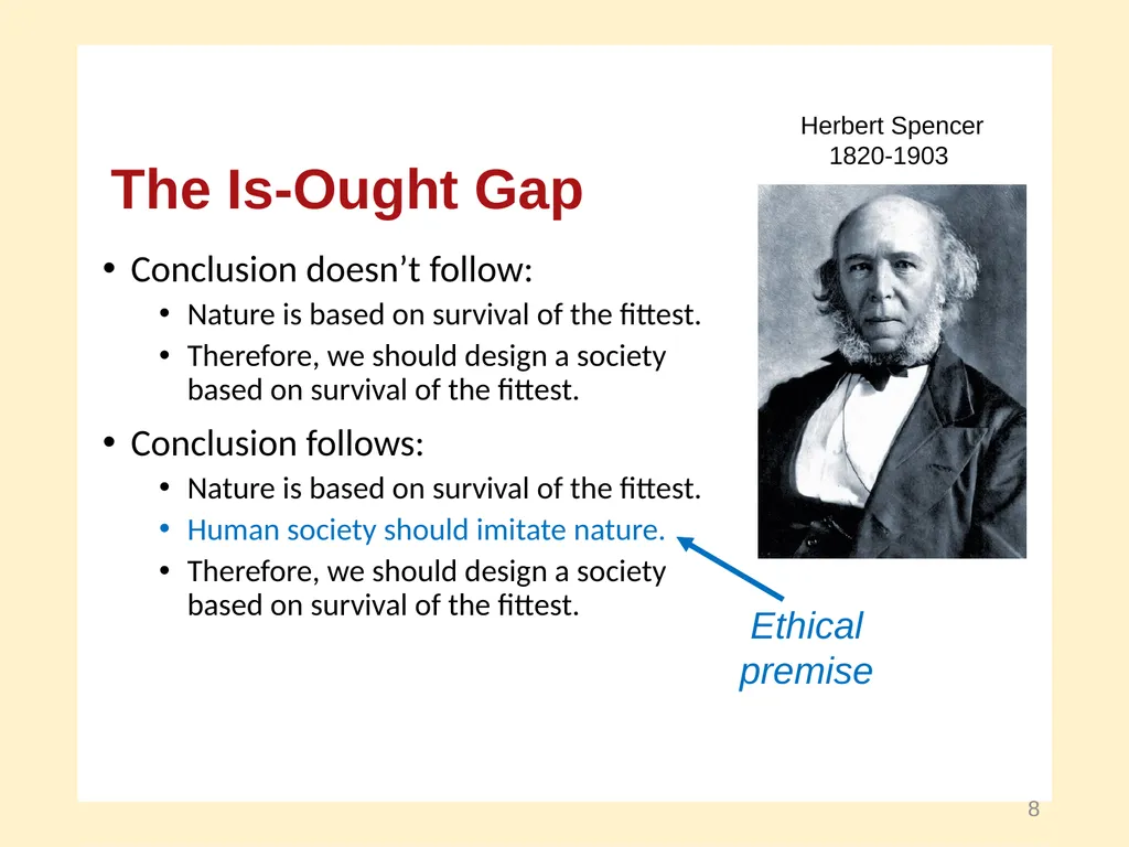 Facts and Values A Course in Business Ethics - slide 8 of 17