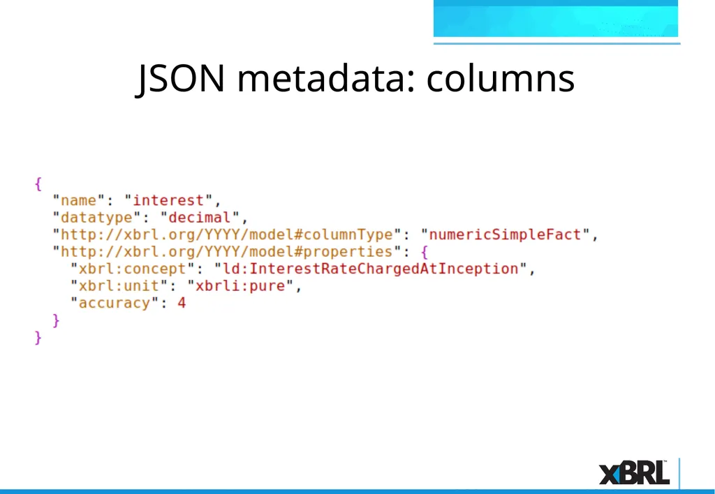 xBRL-CSV Overview xBRL-CSV xBRL-CSV provides a - slide 23 of 43