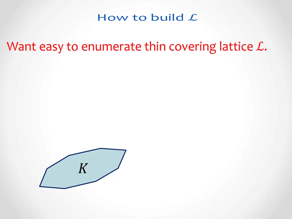 Faster Deterministic Volume Estimation in the - slide 21 of 37