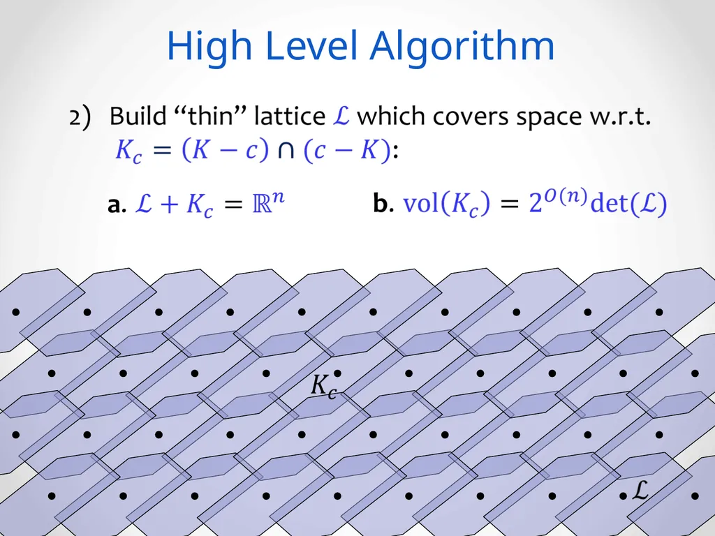 Faster Deterministic Volume Estimation in the - slide 16 of 37