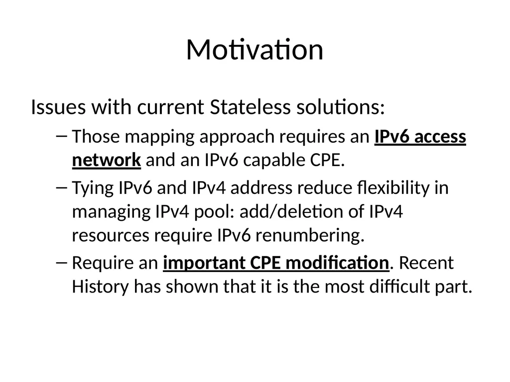 Stateless Deterministic NAT (SD-NAT) - slide 2 of 9