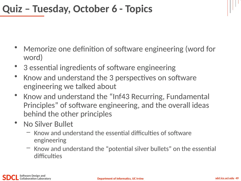 Informatics 43 October 1, 2015 Lecture 1-2 Emily - slide 49 of 50