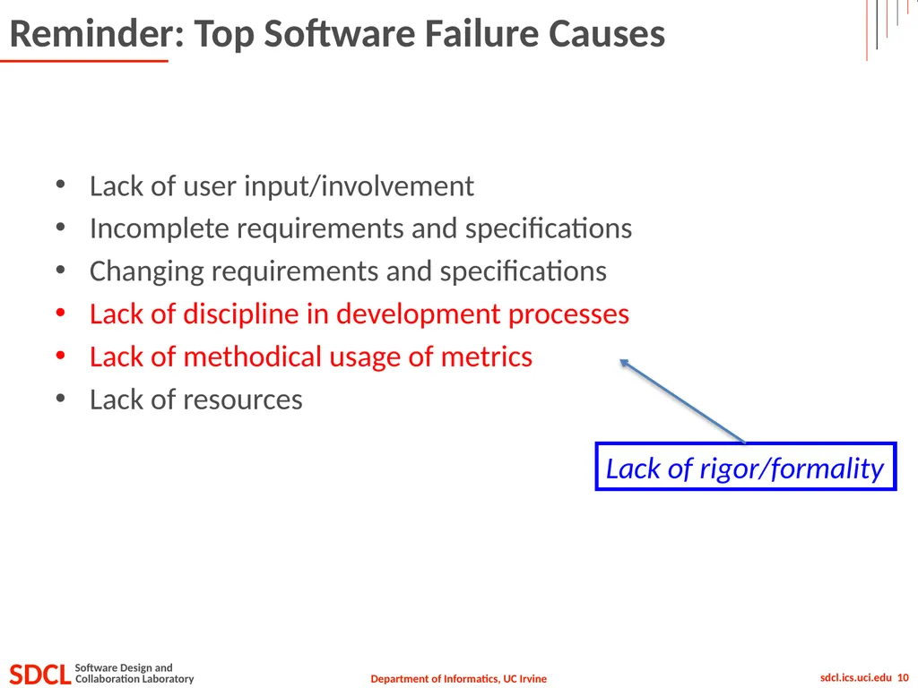 Informatics 43 October 1, 2015 Lecture 1-2 Emily - slide 10 of 50