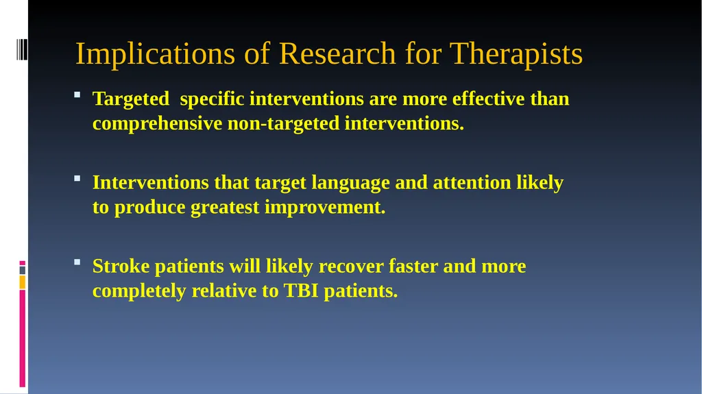 Cognitive Rehabilitation: Treatment and Efficacy - slide 28 of 40