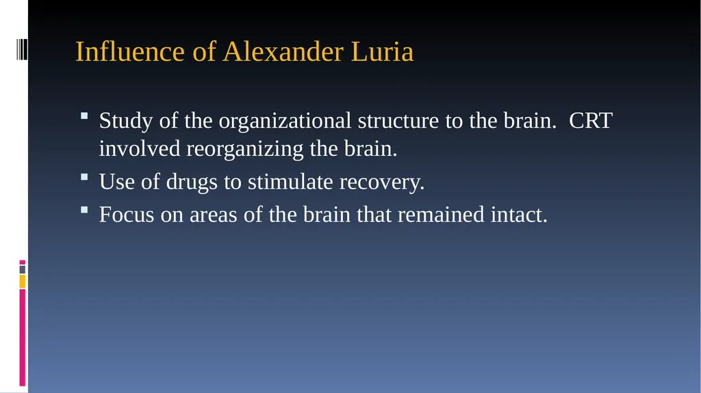 Cognitive Rehabilitation: Treatment and Efficacy - slide 6 of 40