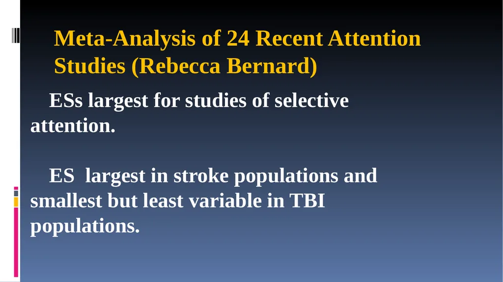 Cognitive Rehabilitation: Treatment and Efficacy - slide 20 of 40