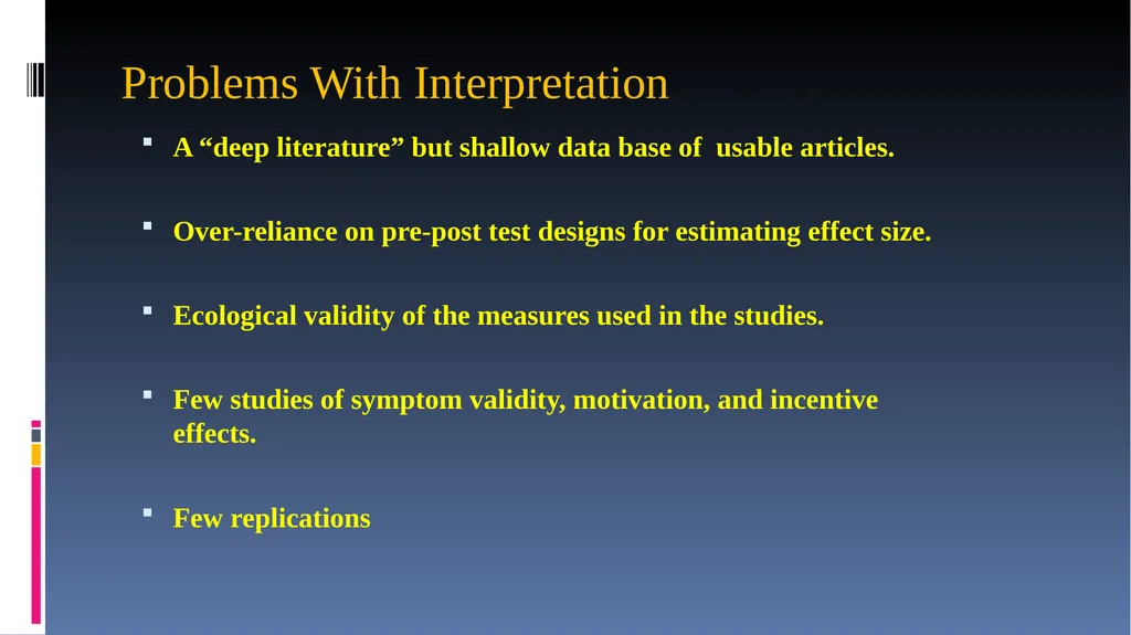 Cognitive Rehabilitation: Treatment and Efficacy - slide 29 of 40
