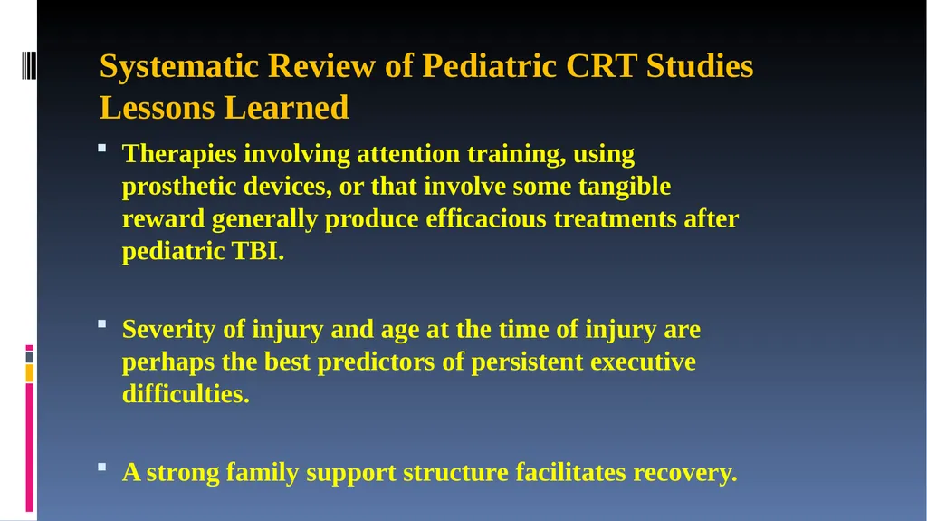 Cognitive Rehabilitation: Treatment and Efficacy - slide 26 of 40