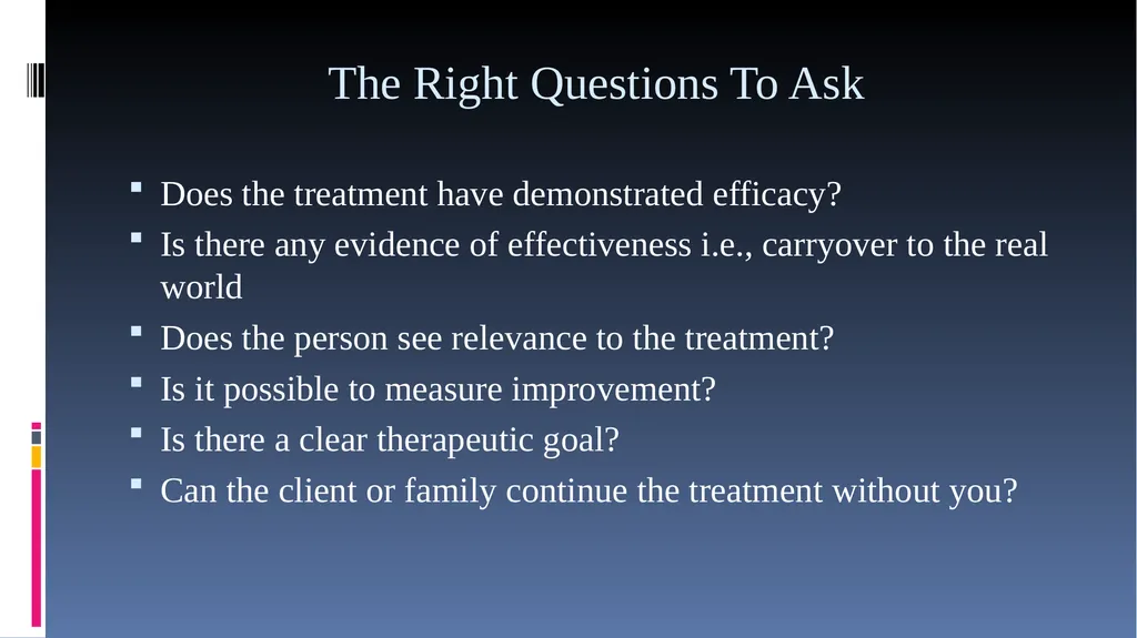 Cognitive Rehabilitation: Treatment and Efficacy - slide 40 of 40