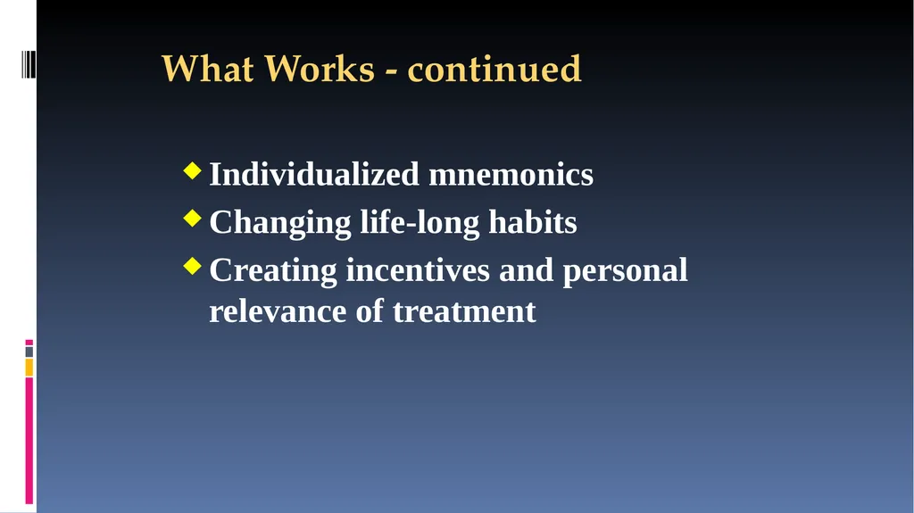 Cognitive Rehabilitation: Treatment and Efficacy - slide 32 of 40