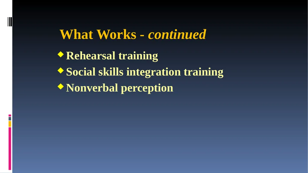 Cognitive Rehabilitation: Treatment and Efficacy - slide 33 of 40