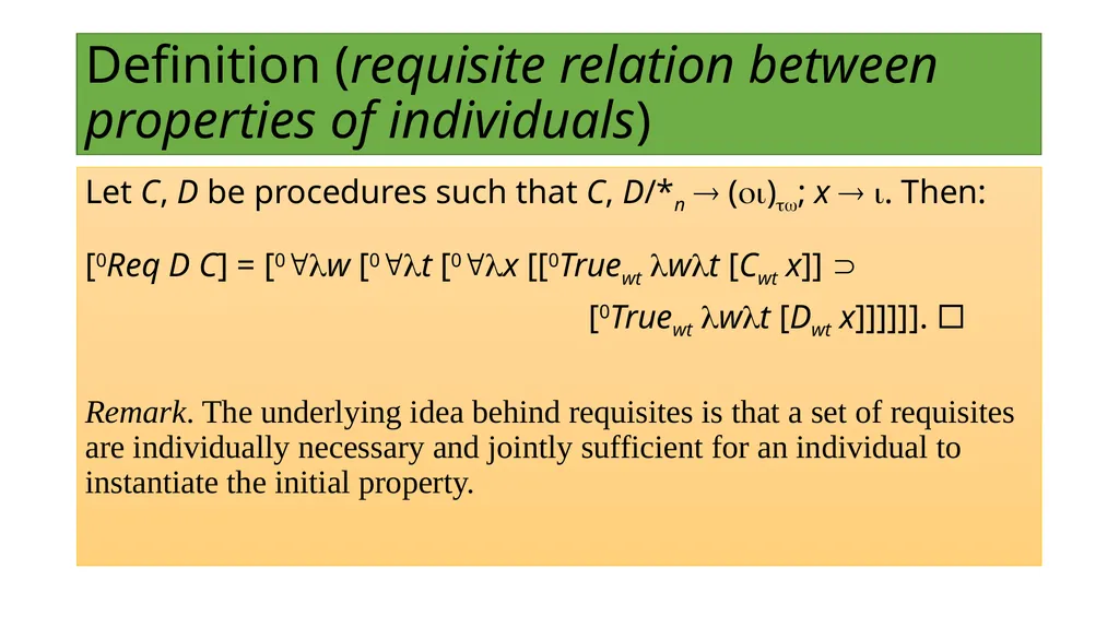 Impossibilities without impossibilia Bjørn - slide 29 of 34