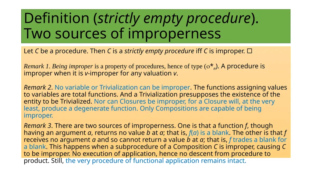Impossibilities without impossibilia Bjørn - slide 24 of 34