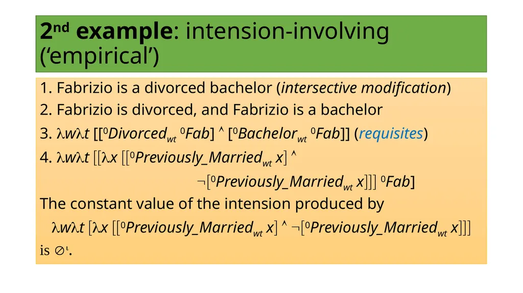 Impossibilities without impossibilia Bjørn - slide 27 of 34