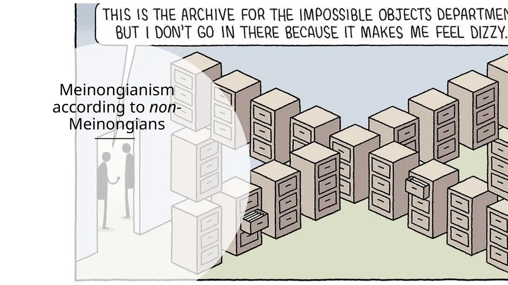 Impossibilities without impossibilia Bjørn - slide 10 of 34