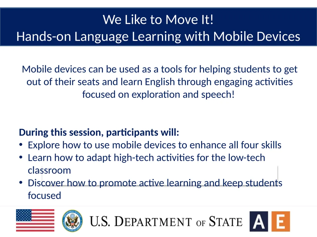 Mobile devices can be used as a tools for helping - slide 1 of 31