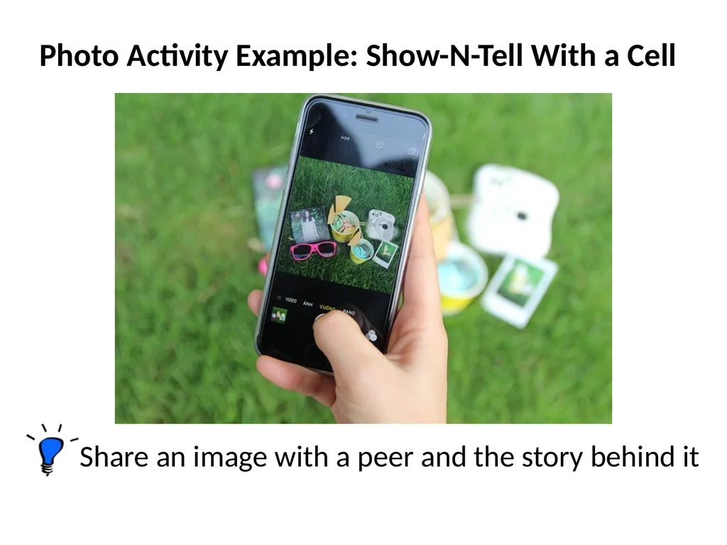 Mobile devices can be used as a tools for helping - slide 17 of 31