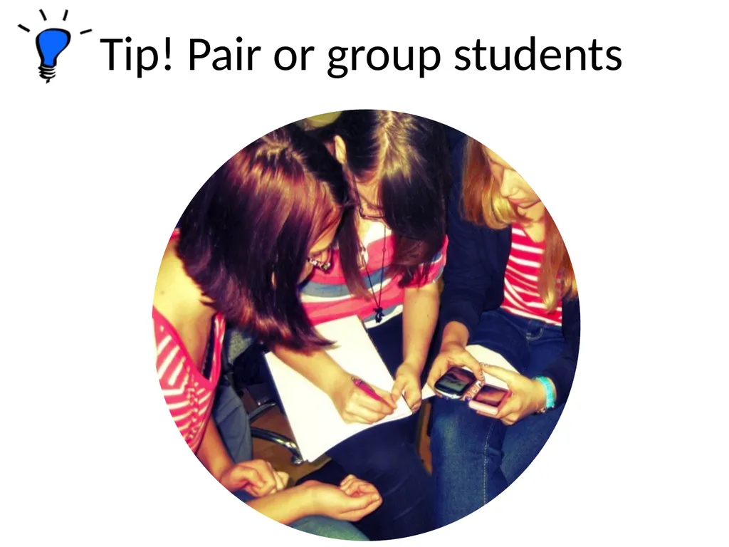 Mobile devices can be used as a tools for helping - slide 13 of 31