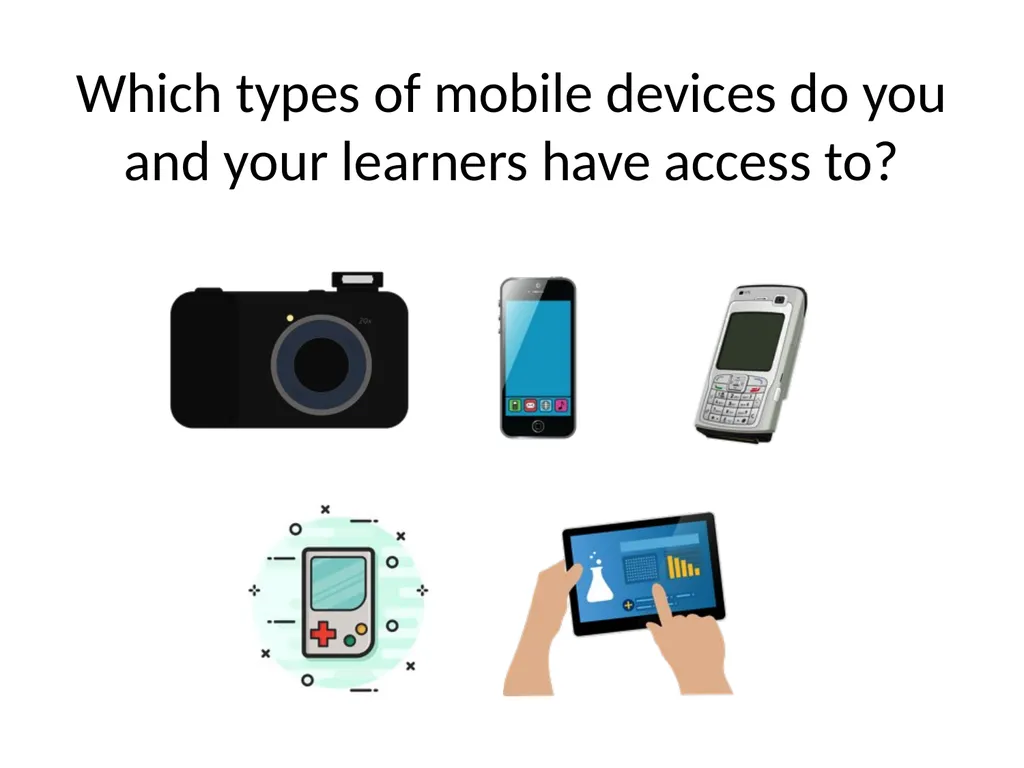 Mobile devices can be used as a tools for helping - slide 7 of 31