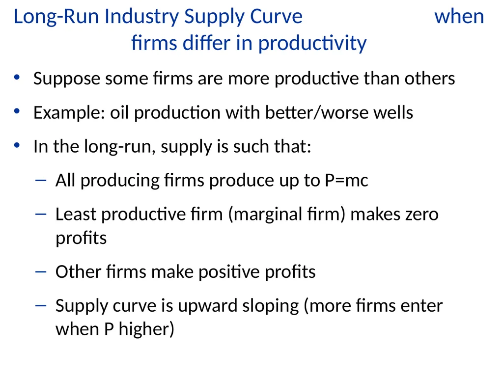 Lecture 7 Firms and Profit Maximization Economics - slide 67 of 71