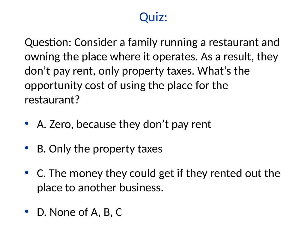 Lecture 7 Firms and Profit Maximization Economics - slide 6 of 71
