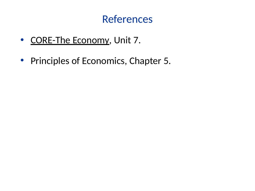 Lecture 7 Firms and Profit Maximization Economics - slide 71 of 71