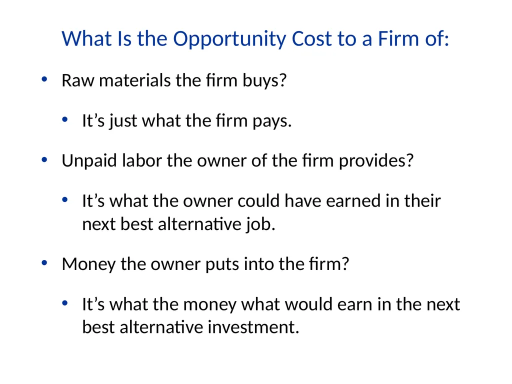 Lecture 7 Firms and Profit Maximization Economics - slide 5 of 71