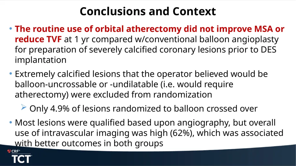 ECLIPSE: A Large-scale, Randomized Trial of - slide 24 of 26