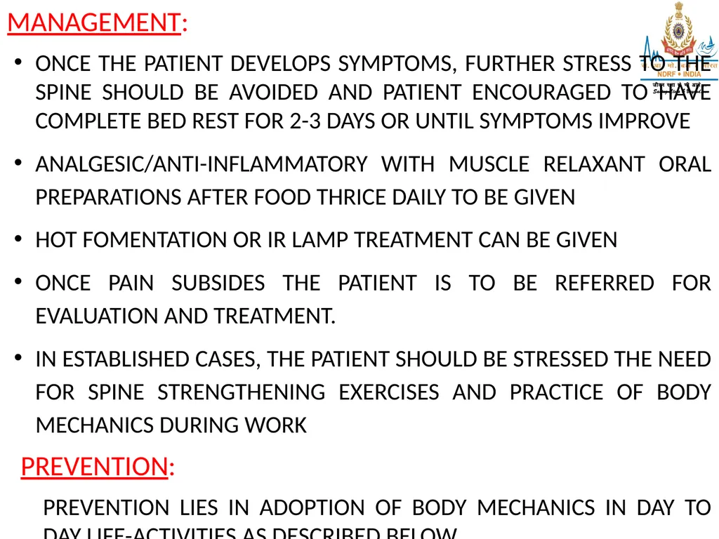 SPINAL TRAUMA AND PIVD LESSON -21 BY PRAVIN DUDHE - slide 13 of 18