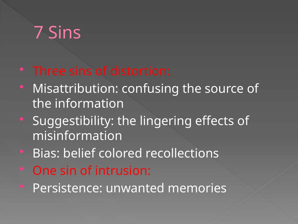 Memory Part 2 Retrieval Retrieval Retrieval is the - slide 16 of 26