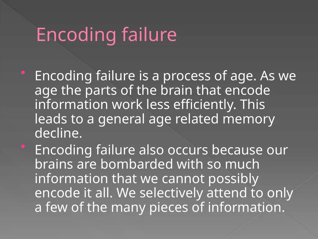 Memory Part 2 Retrieval Retrieval Retrieval is the - slide 17 of 26