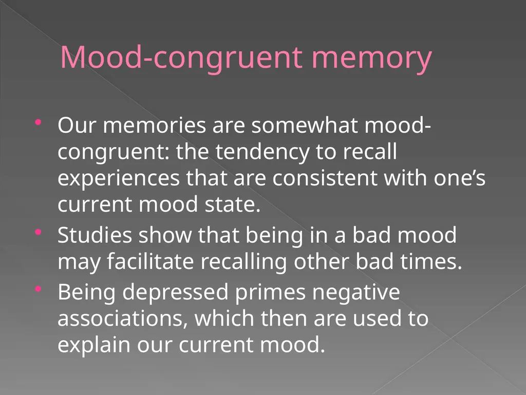Memory Part 2 Retrieval Retrieval Retrieval is the - slide 11 of 26