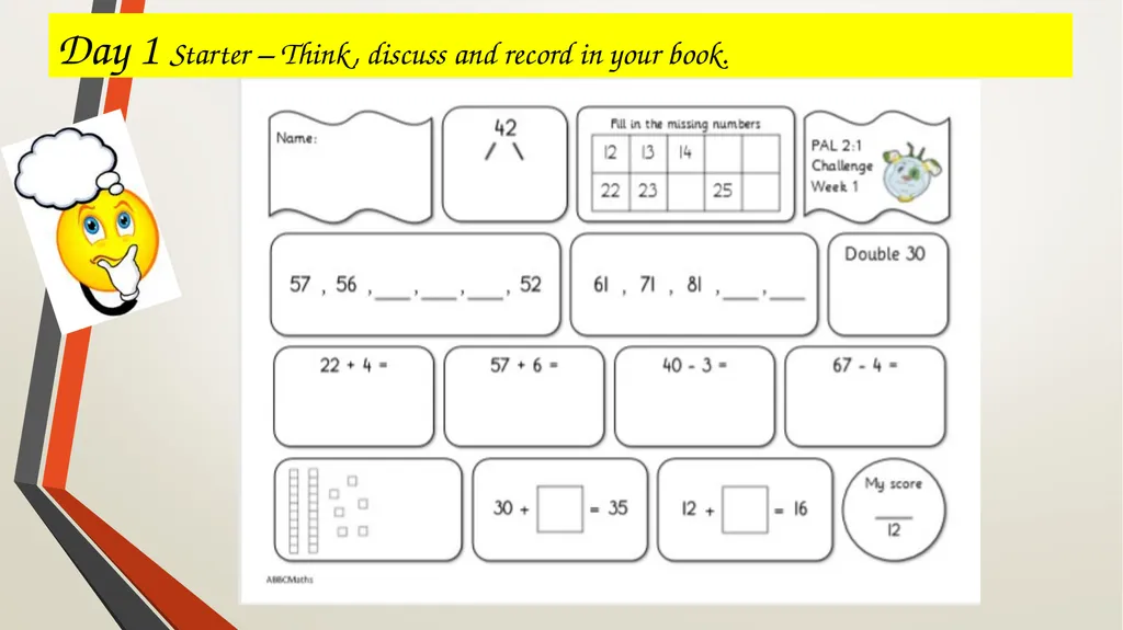 Year 2 Mathematics week 8 beginning 22/6/20 - slide 2 of 18