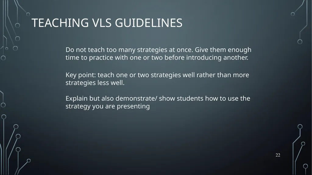 Vocabulary Learning and retention Strategies - slide 22 of 23