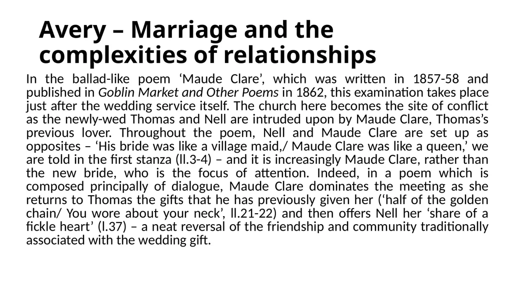 Rossetti Critics John Bayley Christina Rossetti - slide 11 of 19